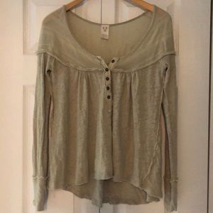 Free People gauze top